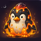Lava Penguin